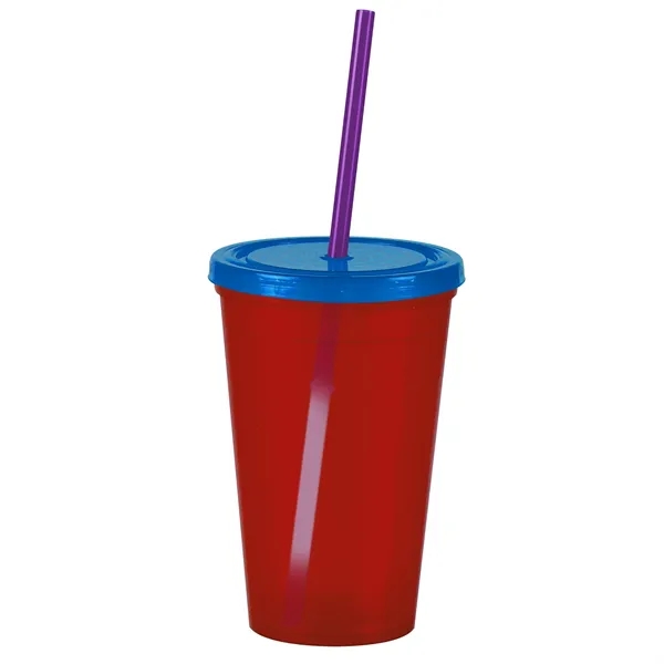 16 oz Insulated Straw Tumbler... from ASI 40480 Koozie Group
