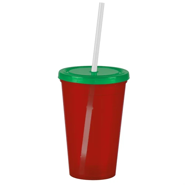 16 oz Insulated Straw Tumbler... from ASI 40480 Koozie Group