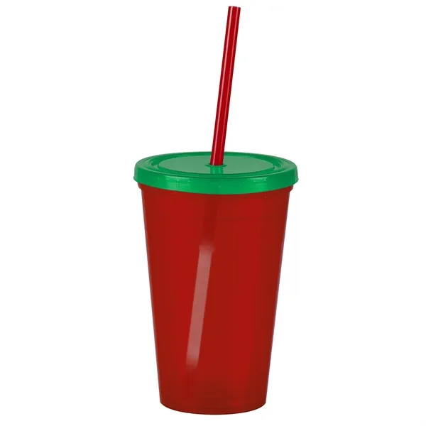 16 oz Insulated Straw Tumbler... from ASI 40480 Koozie Group
