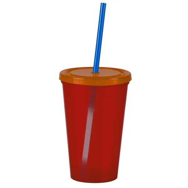 16 oz Insulated Straw Tumbler... from ASI 40480 Koozie Group