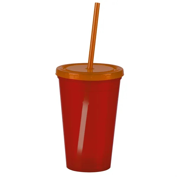 16 oz Insulated Straw Tumbler... from ASI 40480 Koozie Group