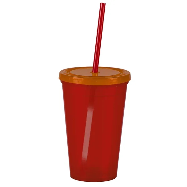 16 oz Insulated Straw Tumbler... from ASI 40480 Koozie Group
