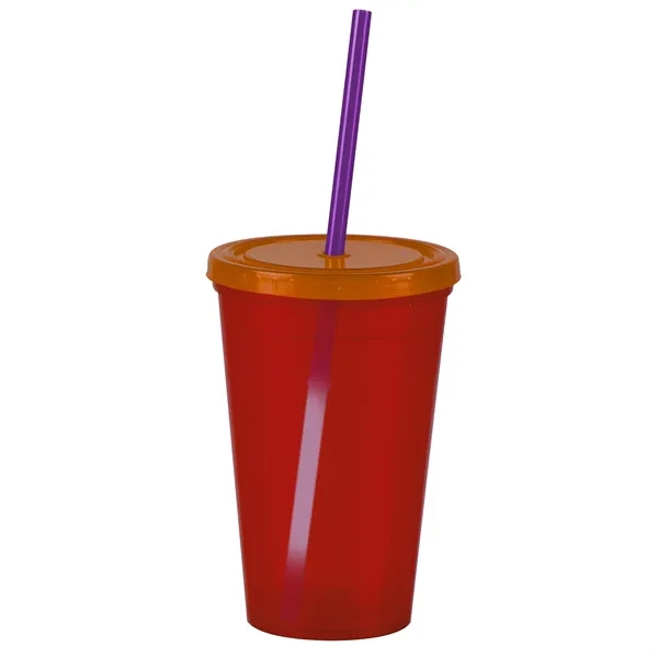 16 oz Insulated Straw Tumbler... from ASI 40480 Koozie Group