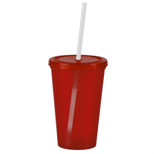 16 oz Insulated Straw Tumbler... from ASI 40480 Koozie Group