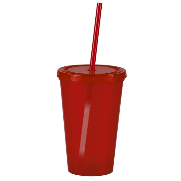 16 oz Insulated Straw Tumbler... from ASI 40480 Koozie Group