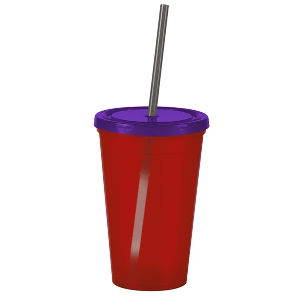 16 oz Insulated Straw Tumbler... from ASI 40480 Koozie Group