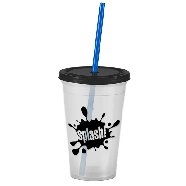 16 oz Insulated Straw Tumbler... from ASI 40480 Koozie Group