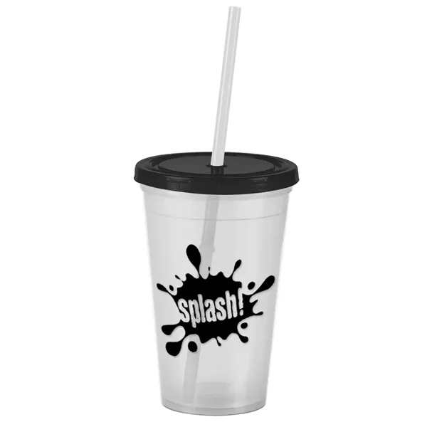 16 oz Insulated Straw Tumbler... from ASI 40480 Koozie Group