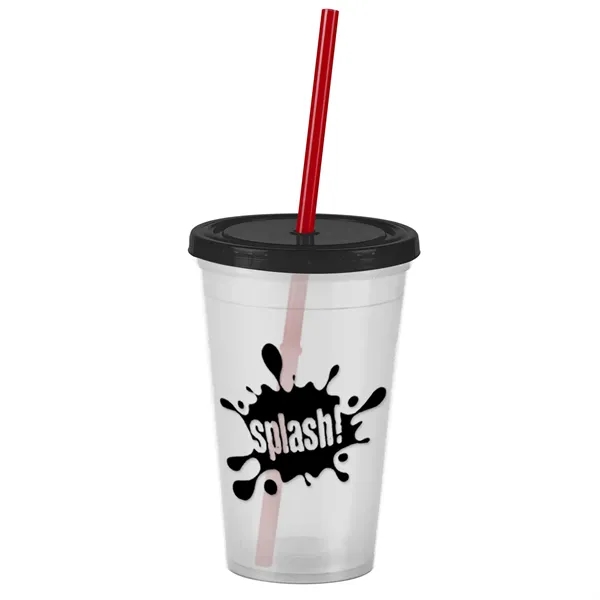 16 oz Insulated Straw Tumbler... from ASI 40480 Koozie Group
