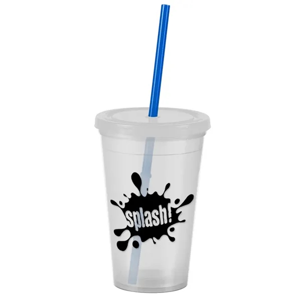 16 oz Insulated Straw Tumbler... from ASI 40480 Koozie Group