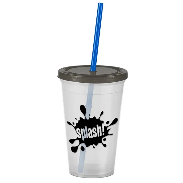 16 oz Insulated Straw Tumbler... from ASI 40480 Koozie Group