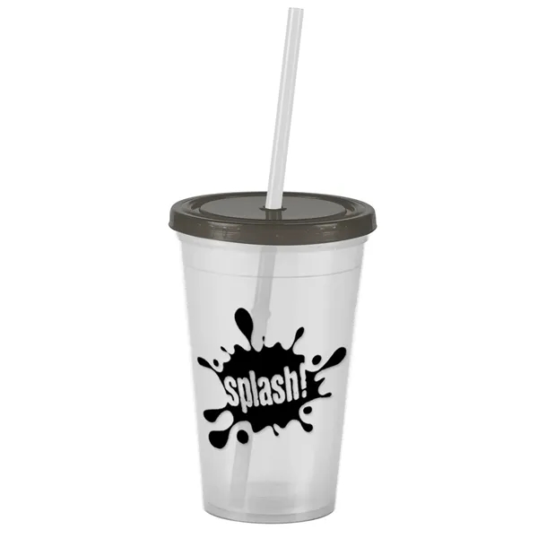 16 oz Insulated Straw Tumbler... from ASI 40480 Koozie Group