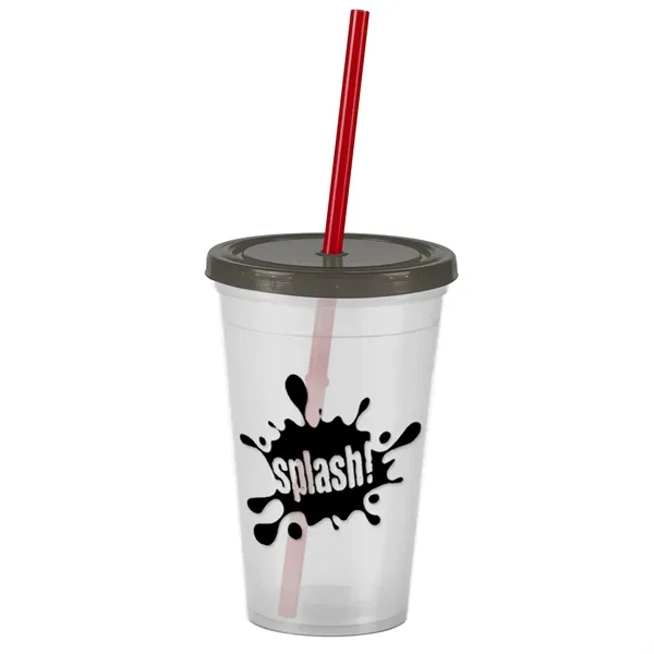 16 oz Insulated Straw Tumbler... from ASI 40480 Koozie Group