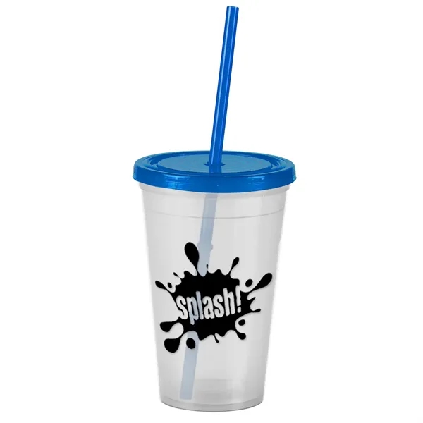 16 oz Insulated Straw Tumbler... from ASI 40480 Koozie Group