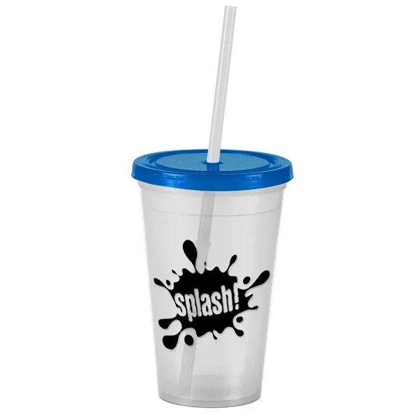 16 oz Insulated Straw Tumbler... from ASI 40480 Koozie Group