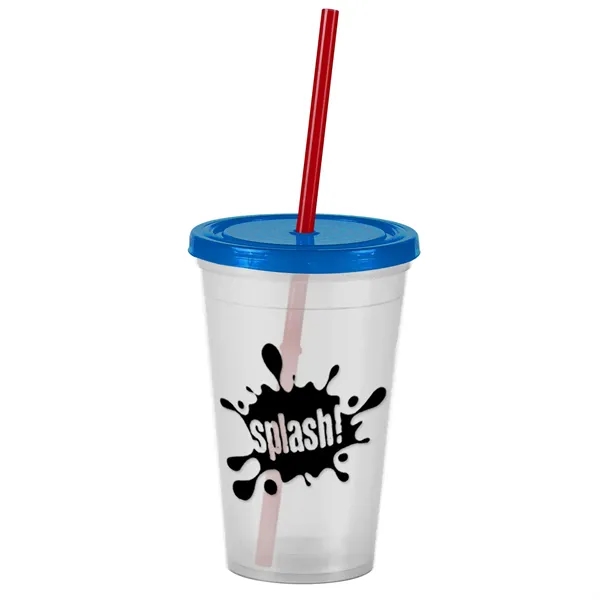 16 oz Insulated Straw Tumbler... from ASI 40480 Koozie Group