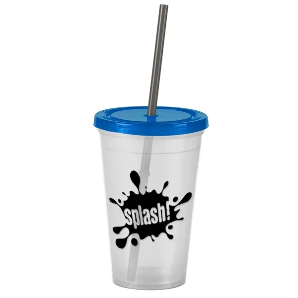 16 oz Insulated Straw Tumbler... from ASI 40480 Koozie Group