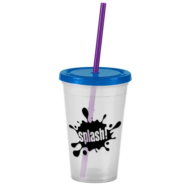 16 oz Insulated Straw Tumbler... from ASI 40480 Koozie Group