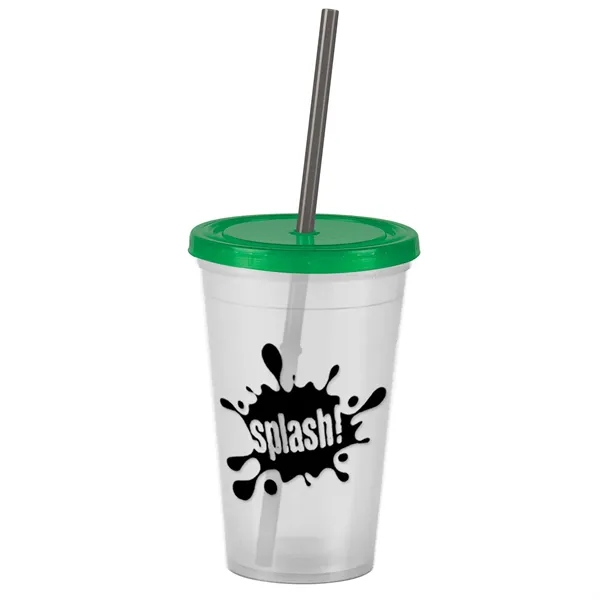 16 oz Insulated Straw Tumbler... from ASI 40480 Koozie Group