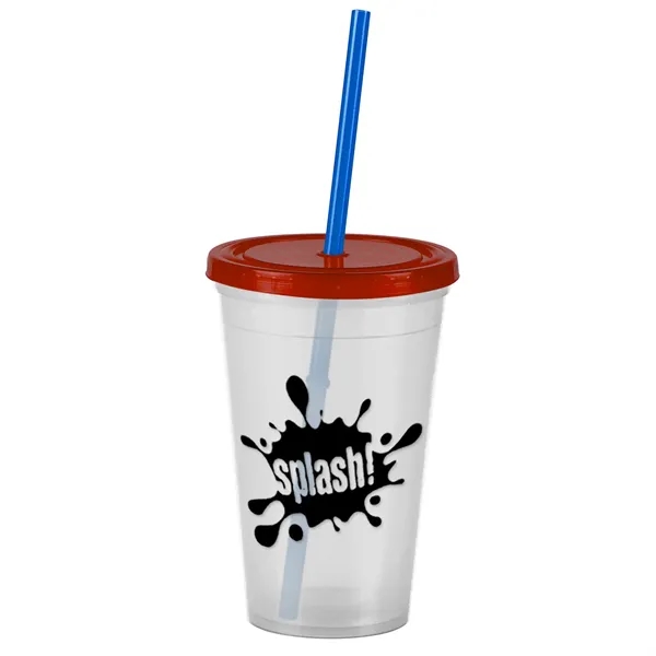 16 oz Insulated Straw Tumbler... from ASI 40480 Koozie Group