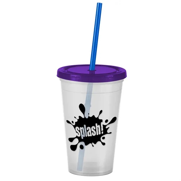 16 oz Insulated Straw Tumbler... from ASI 40480 Koozie Group