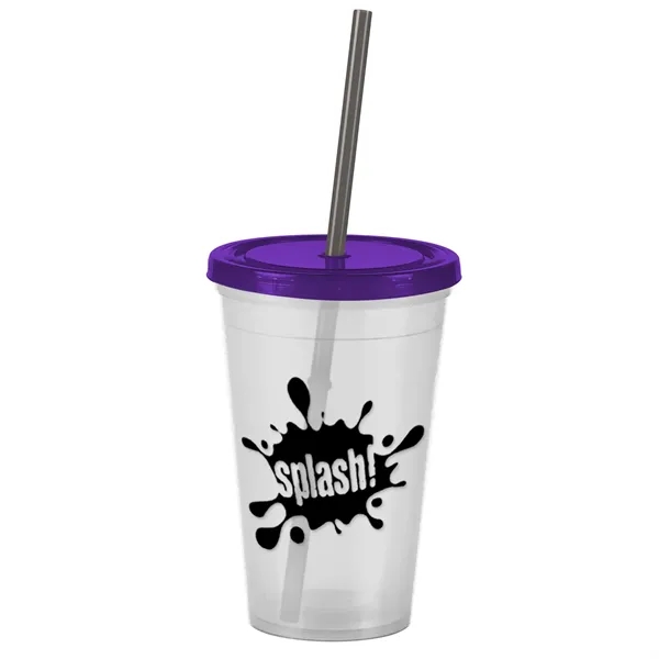 16 oz Insulated Straw Tumbler... from ASI 40480 Koozie Group
