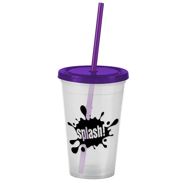 16 oz Insulated Straw Tumbler... from ASI 40480 Koozie Group