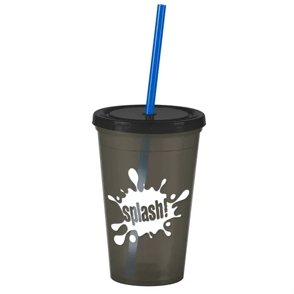 16 oz Insulated Straw Tumbler... from ASI 40480 Koozie Group