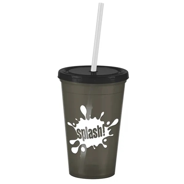 16 oz Insulated Straw Tumbler... from ASI 40480 Koozie Group