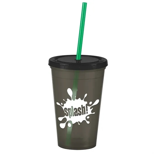 16 oz Insulated Straw Tumbler... from ASI 40480 Koozie Group