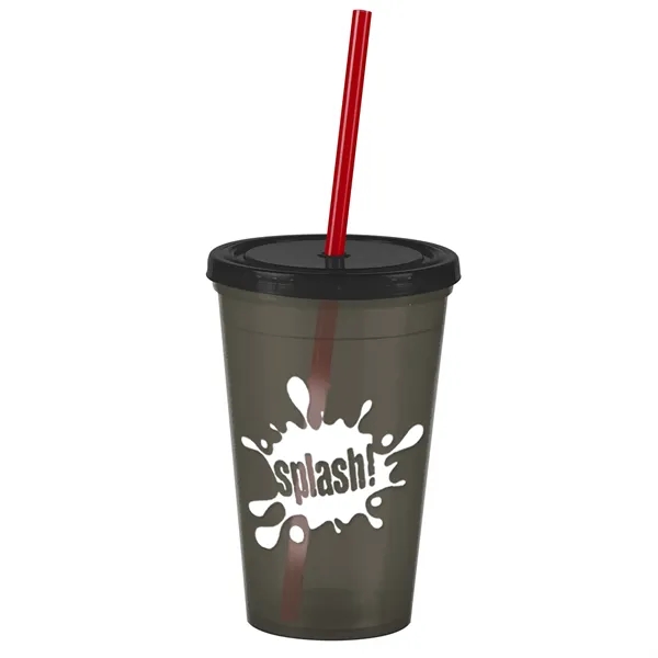 16 oz Insulated Straw Tumbler... from ASI 40480 Koozie Group