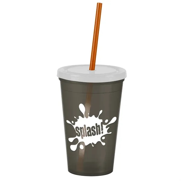16 oz Insulated Straw Tumbler... from ASI 40480 Koozie Group