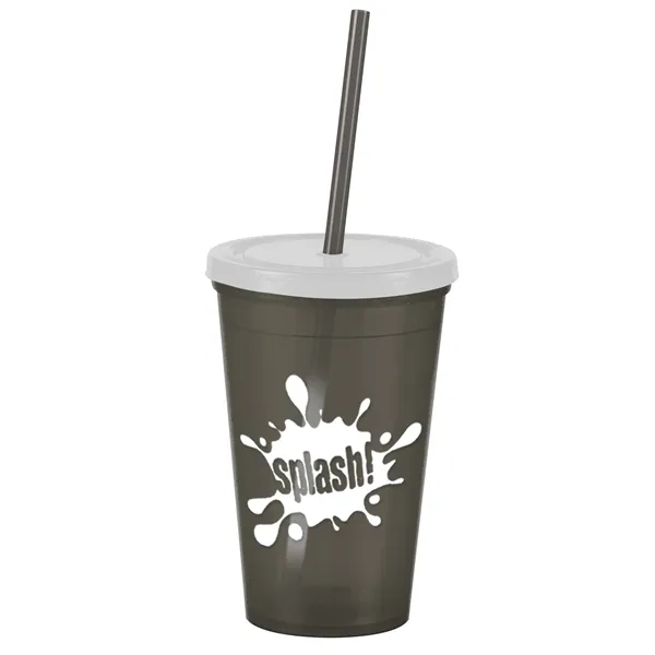 16 oz Insulated Straw Tumbler... from ASI 40480 Koozie Group
