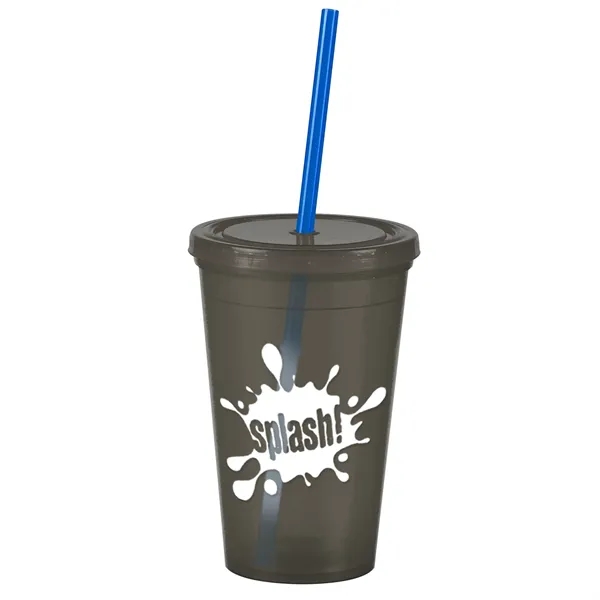 16 oz Insulated Straw Tumbler... from ASI 40480 Koozie Group