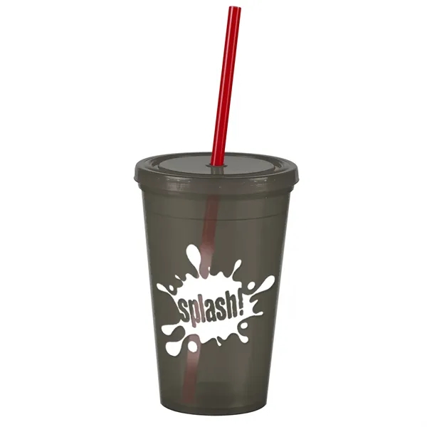 16 oz Insulated Straw Tumbler... from ASI 40480 Koozie Group