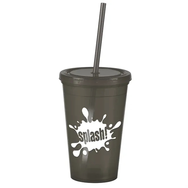 16 oz Insulated Straw Tumbler... from ASI 40480 Koozie Group