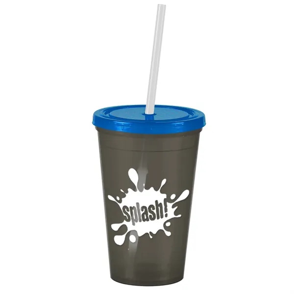 16 oz Insulated Straw Tumbler... from ASI 40480 Koozie Group