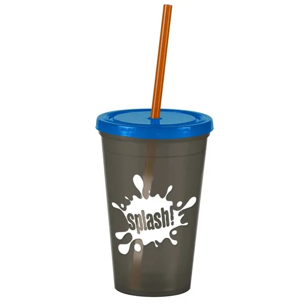 16 oz Insulated Straw Tumbler... from ASI 40480 Koozie Group