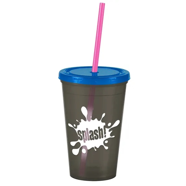 16 oz Insulated Straw Tumbler... from ASI 40480 Koozie Group