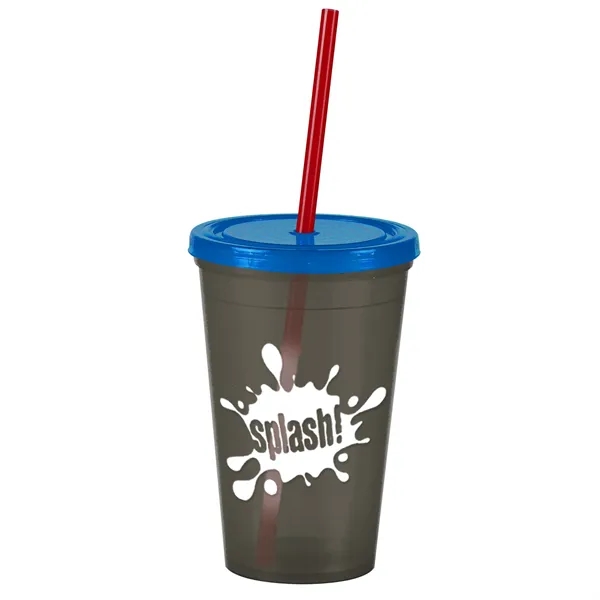 16 oz Insulated Straw Tumbler... from ASI 40480 Koozie Group