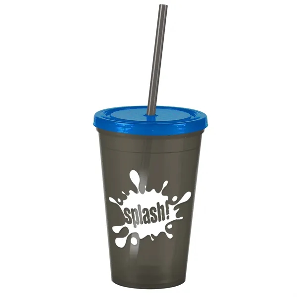 16 oz Insulated Straw Tumbler... from ASI 40480 Koozie Group