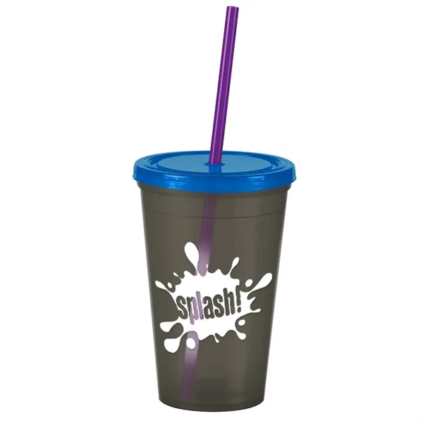 16 oz Insulated Straw Tumbler... from ASI 40480 Koozie Group
