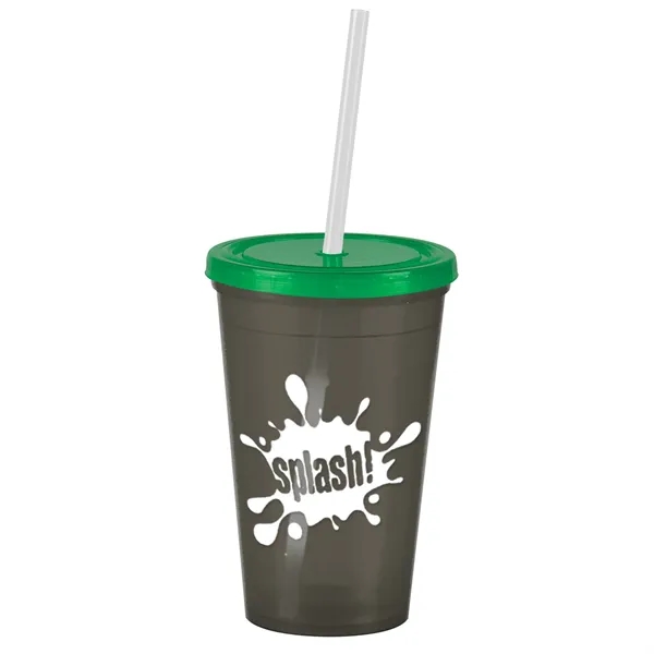 16 oz Insulated Straw Tumbler... from ASI 40480 Koozie Group