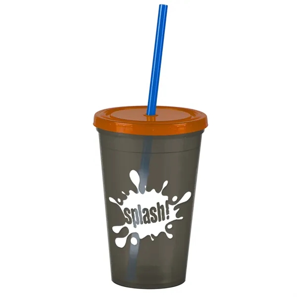 16 oz Insulated Straw Tumbler... from ASI 40480 Koozie Group