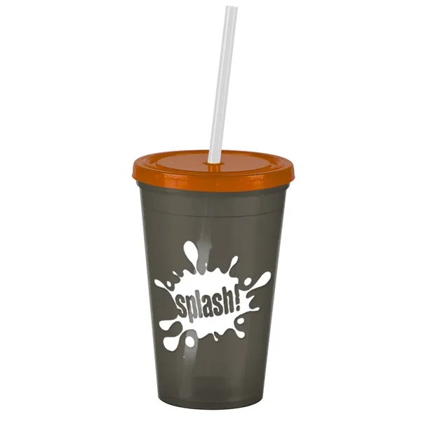 16 oz Insulated Straw Tumbler... from ASI 40480 Koozie Group