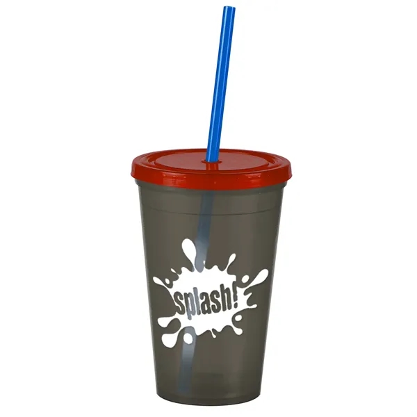 16 oz Insulated Straw Tumbler... from ASI 40480 Koozie Group
