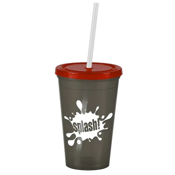 16 oz Insulated Straw Tumbler... from ASI 40480 Koozie Group