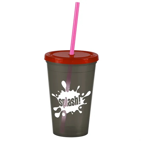 16 oz Insulated Straw Tumbler... from ASI 40480 Koozie Group