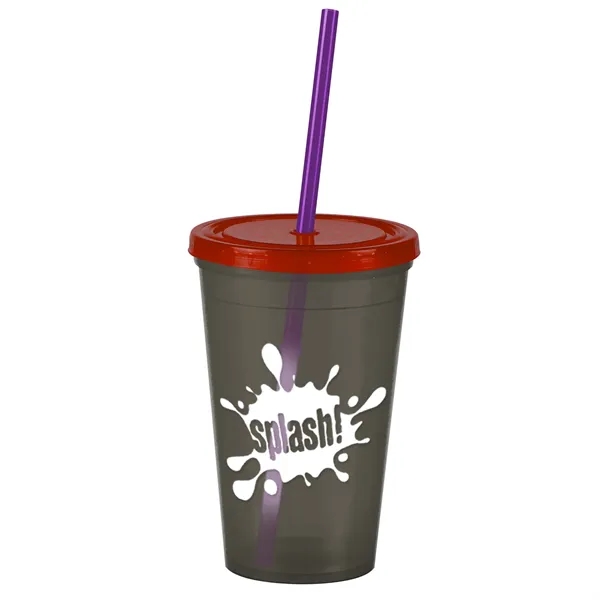 16 oz Insulated Straw Tumbler... from ASI 40480 Koozie Group