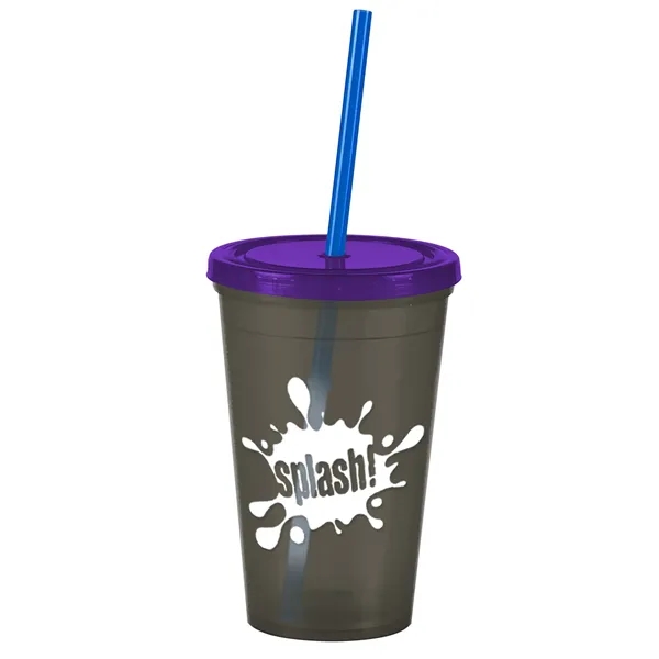 16 oz Insulated Straw Tumbler... from ASI 40480 Koozie Group